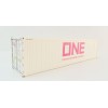 WSI 04-2201 40 ft Reefer Carrier Shipping Container ONE Ocean Express  - Scale 1:50