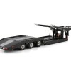 WSI 04-2231 Estepe Extendable Truck Transporter 3 axle Black - Scale 1:50
