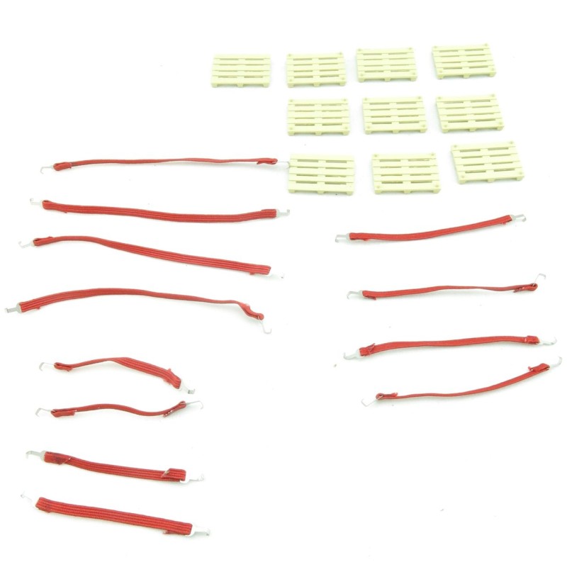 WSI 12-1024 Straps and Pallets for Truck Load  - Scale 1:50