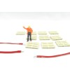 WSI 12-1024 Straps and Pallets for Truck Load  - Scale 1:50