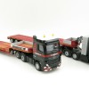 WSI 410103 - Mammoet 1:87 Set II Volvo FH4 XL 8x4 , Mercedes MP4 and Low Loader - Scale 1:87