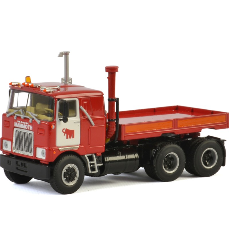 WSI 410230 Mammoet MACK F700 6X4 Prime Mover with Ballast Box Mammoth - Scale 1:50