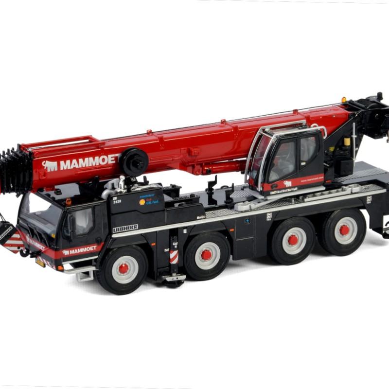 WSI 410261 - Liebherr LTM 1090-4.2 All Terrain Mobile Hydraulic Crane - Mammoet - Scale 1:50