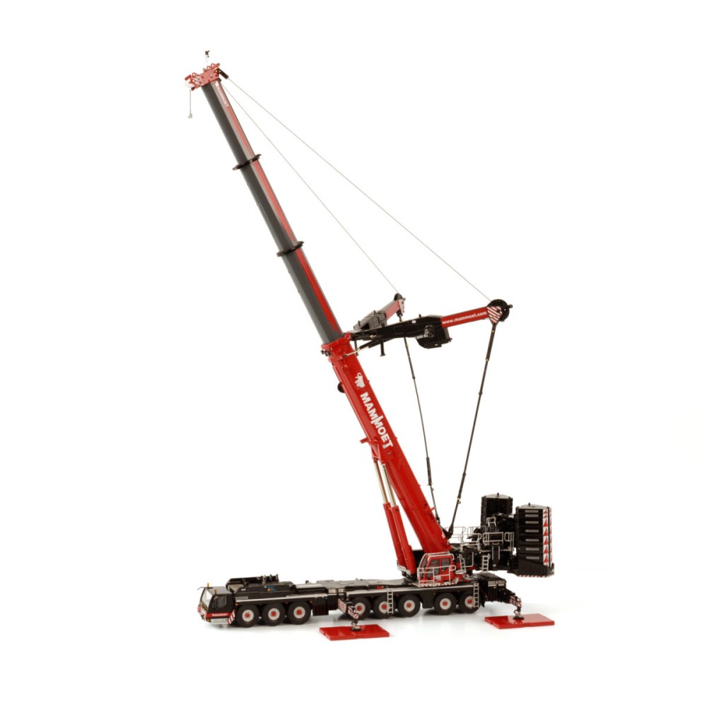 WSI 410296 - Liebherr LTM 1650-8.1  8-axle Mobile Crane Mammoet - Scale 1:50