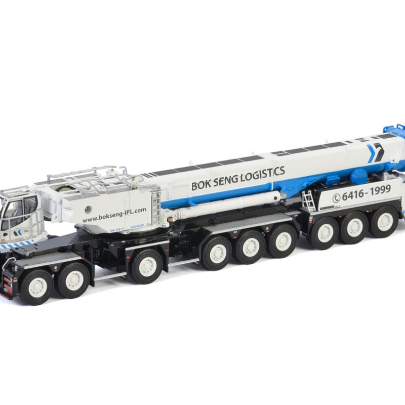 WSI 51-2059 - Liebherr LTM 1750-9.1 9-axle Mobile Hydraulic Crane Bok Seng Singapore - Scale 1:50
