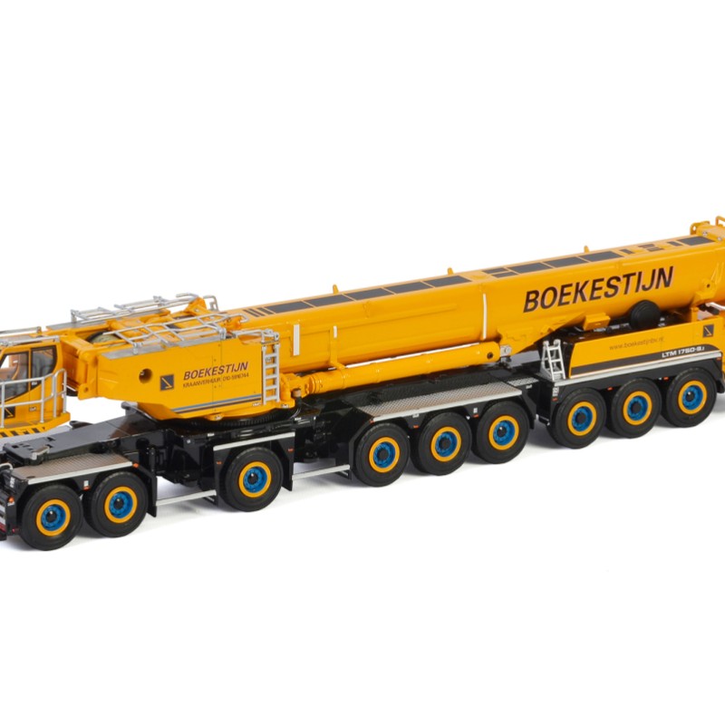 WSI 51-2060 - Liebherr LTM 1750-9.1 9-axle Mobile Hydraulic Crane Boekestijn - Scale 1:50