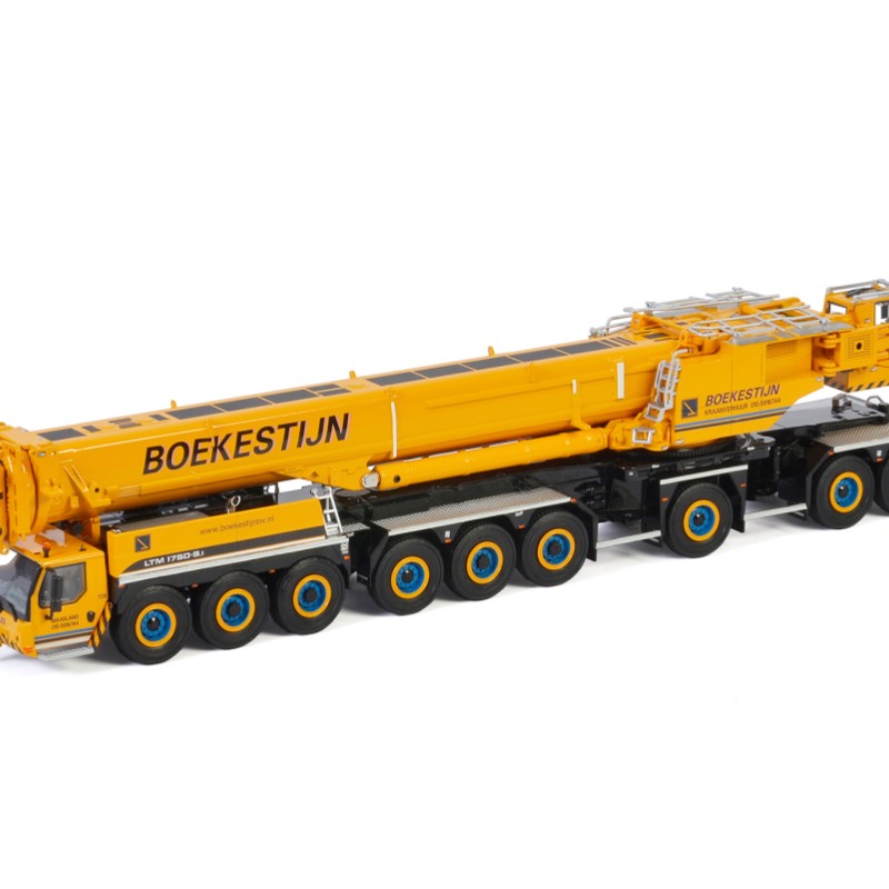 WSI 51-2060 - Liebherr LTM 1750-9.1 9-axle Mobile Hydraulic Crane Boekestijn - Scale 1:50