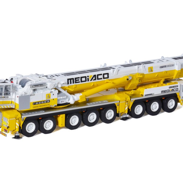 WSI 51-2084 - Large Liebherr LTM 1500-8.1 Mobile Crane - Mediaco - Scale 1:50