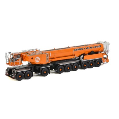 WSI 51-2085 - Australian Liebherr LTM 1750-9.1 9-axle Mobile Hydraulic Crane Johnson & Young Cranes Melbourne - Scale 1:50