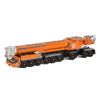 WSI 51-2085 - Australian Liebherr LTM 1750-9.1 9-axle Mobile Hydraulic Crane Johnson & Young Cranes Melbourne - Scale 1:50