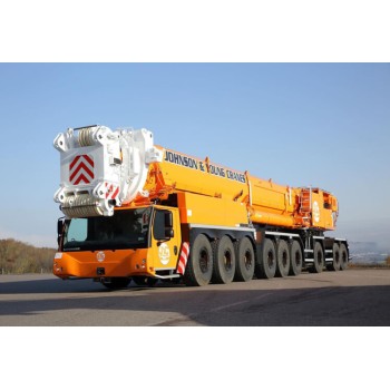 WSI 51-2085 - Australian Liebherr LTM 1750-9.1 9-axle Mobile Hydraulic Crane Johnson & Young Cranes Melbourne - Scale 1:50