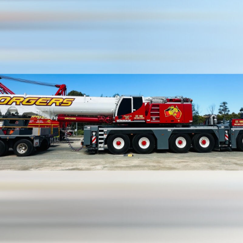 WSI 51-2172 LIEBHERR LTM 1350-6.1 Mobile Telescopic Crane - Borger Cranes - Scale 1:50