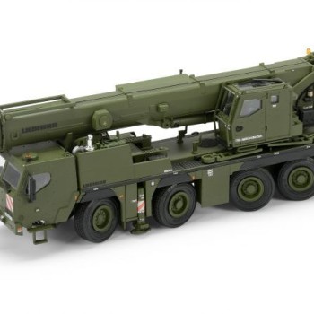 WSI 52-2034 - Liebherr G-LTM 1090-4.2 Armoured Mobile Crane - German Military - Scale 1:50