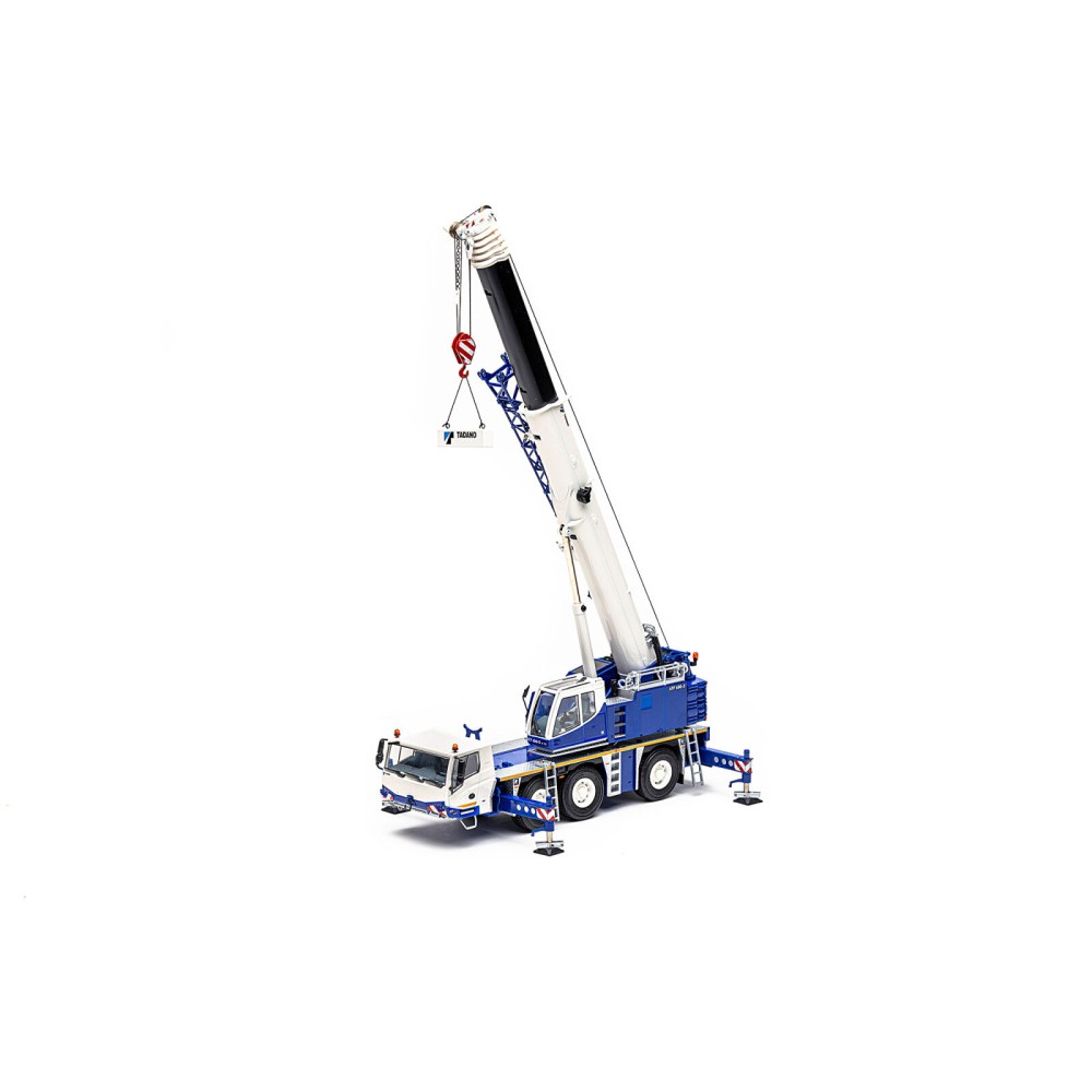 WSI 54-2005 TADANO FAUN AFT 60 G-3 3-axle Mobile Crane - Tadano Livery - Scale 1:50 