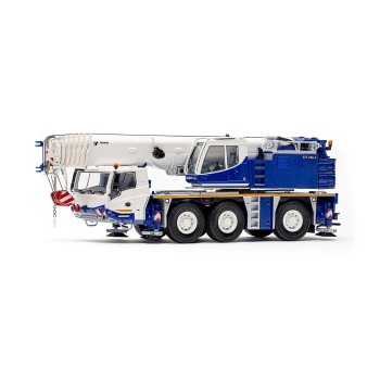 WSI 54-2005 TADANO FAUN AFT 60 G-3 3-axle Mobile Crane - Tadano Livery - Scale 1:50 