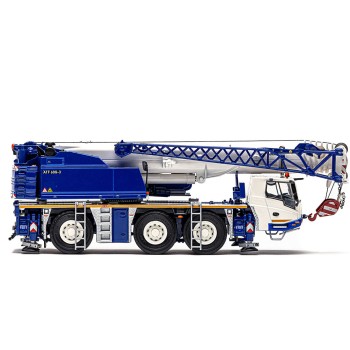 WSI 54-2005 TADANO FAUN AFT 60 G-3 3-axle Mobile Crane - Tadano Livery - Scale 1:50 