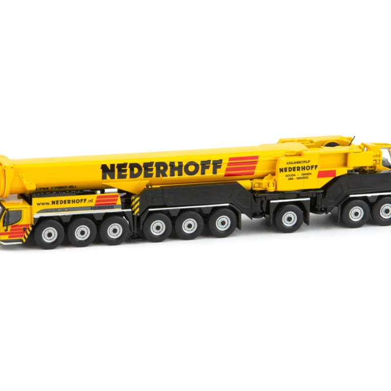 WSI 60-1001 - Liebherr LTM 1750-9.1 Mobile Crane Nederhoff !!! Box Squeeze !!! - Scale 1:87