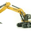 WSI 64-2002 - Liebherr R970 SME Tracked Excavator Yellow New Version - Scale 1:50