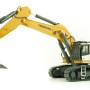 WSI 64-2002 - Liebherr R970 SME Tracked Excavator Yellow New Version - Scale 1:50