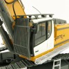 WSI 64-2002 - Liebherr R970 SME Tracked Excavator Yellow New Version - Scale 1:50
