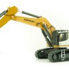 WSI 64-2002 - Liebherr R970 SME Tracked Excavator Yellow New Version - Scale 1:50