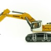 WSI 64-2002 - Liebherr R970 SME Tracked Excavator Yellow New Version - Scale 1:50