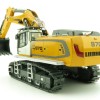WSI 64-2002 - Liebherr R970 SME Tracked Excavator Yellow New Version - Scale 1:50