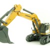 WSI 64-2002 - Liebherr R970 SME Tracked Excavator Yellow New Version - Scale 1:50