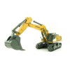 WSI 64-2002 - Liebherr R970 SME Tracked Excavator Yellow New Version - Scale 1:50