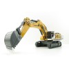 WSI 64-2003 Liebherr R 9150B Tracked Mining Excavator Yellow - Scale 1:50