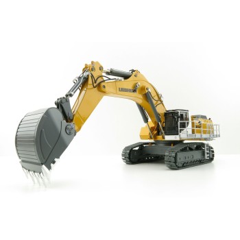 WSI 64-2003 Liebherr R 9150B Tracked Mining Excavator Yellow - Scale 1:50