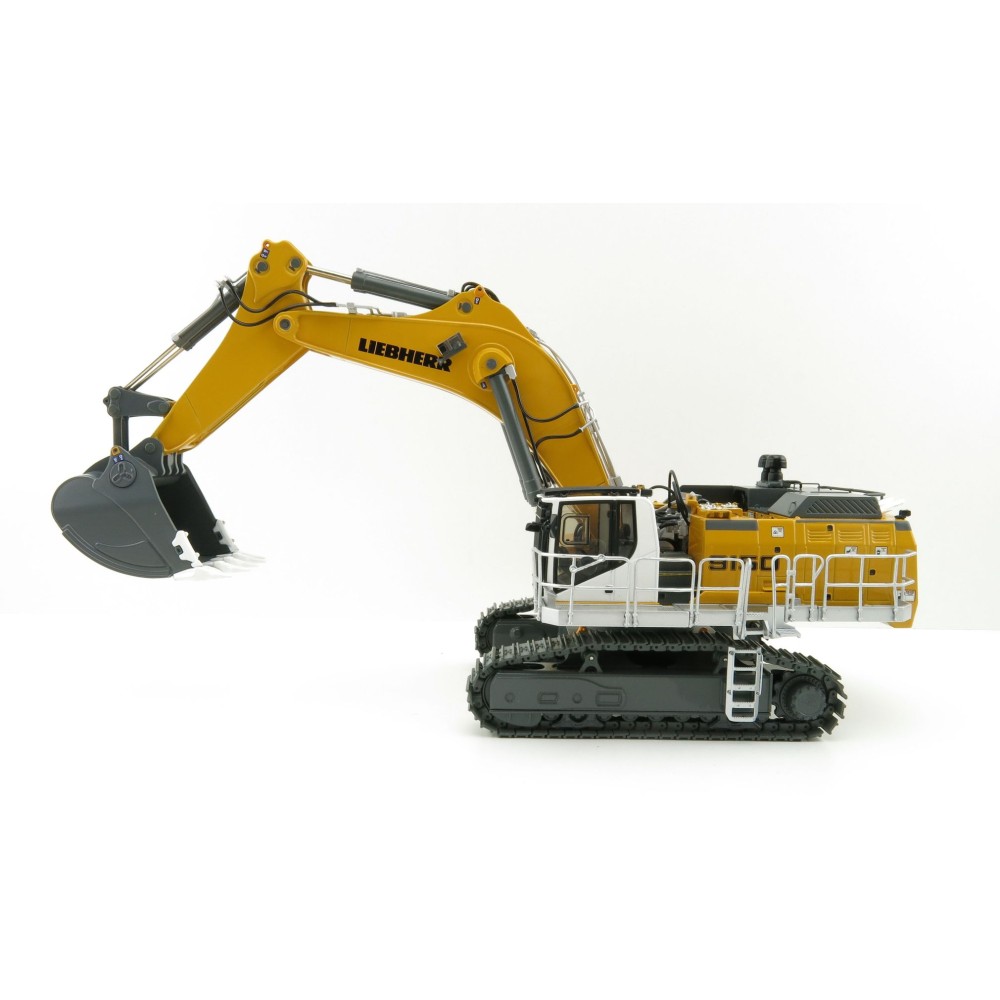 WSI 64-2003 Liebherr R 9150B Tracked Mining Excavator Yellow - Scale 1:50