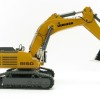 WSI 64-2003 Liebherr R 9150B Tracked Mining Excavator Yellow - Scale 1:50
