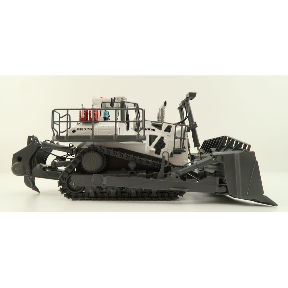 WSI 64-2005 - Liebherr PR 776 Litronic Tracked Dozer with Ripper White Mining New 2023 - Scale 1:50