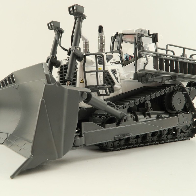WSI 64-2005 - Liebherr PR 776 Litronic Tracked Dozer with Ripper White Mining New 2023 - Scale 1:50