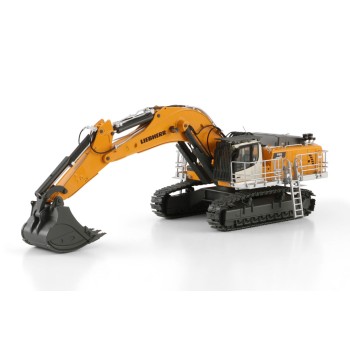 WSI 64-2011 Large Liebherr R998 SME Tracked Excavator Yellow New Bauma 2025 - Scale 1:50