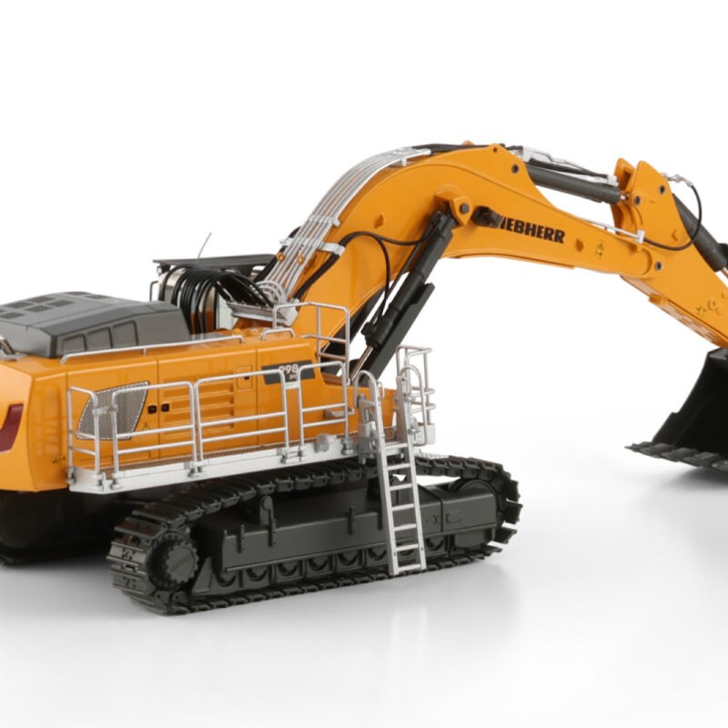 WSI 64-2011 Large Liebherr R998 SME Tracked Excavator Yellow New Bauma 2025 - Scale 1:50