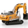 WSI 64-2011 Large Liebherr R998 SME Tracked Excavator Yellow New Bauma 2025 - Scale 1:50