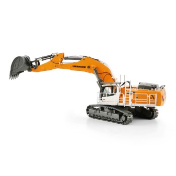 WSI 64-2011 Large Liebherr R998 SME Tracked Excavator Yellow New Bauma 2025 - Scale 1:50