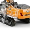 WSI 64-2011 Large Liebherr R998 SME Tracked Excavator Yellow New Bauma 2025 - Scale 1:50