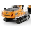 WSI 64-2011 Large Liebherr R998 SME Tracked Excavator Yellow New Bauma 2025 - Scale 1:50