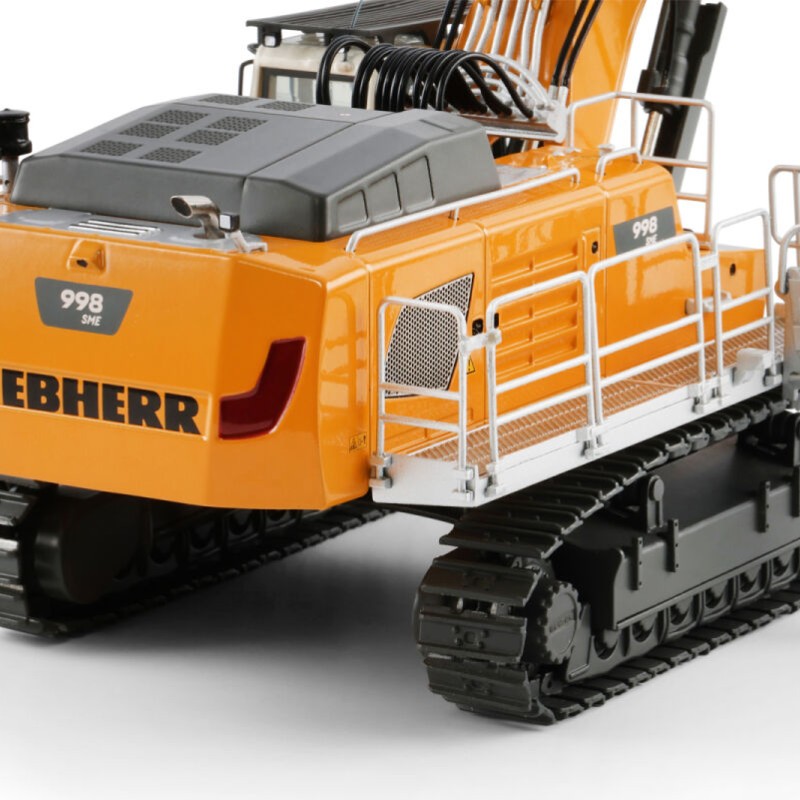 WSI 64-2011 Large Liebherr R998 SME Tracked Excavator Yellow New Bauma 2025 - Scale 1:50