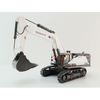 WSI 64-2012 - Large Volvo EC 950 F Tracked Excavator Limited White Edition - Scale 1:50 