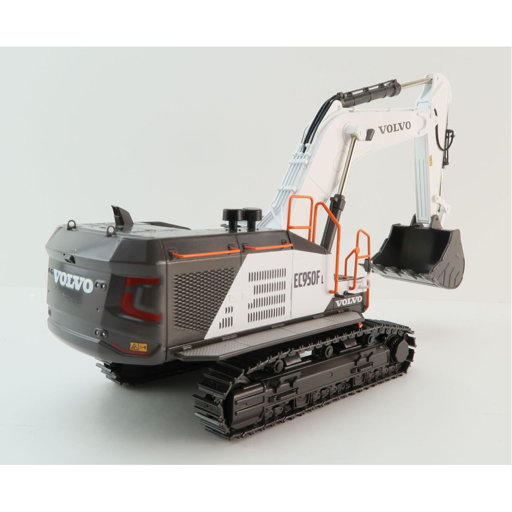 WSI 64-2012 - Large Volvo EC 950 F Tracked Excavator Limited White Edition - Scale 1:50 