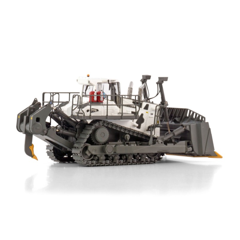 WSI 64-2015 - Liebherr PR 776 Litronic Tracked Dozer with Ripper White Mining New Bauma 2025 - Scale 1:50