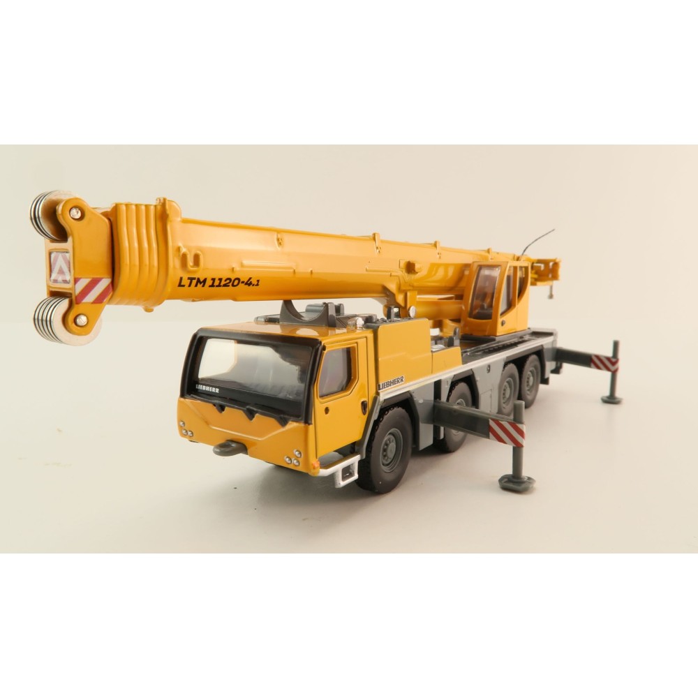 WSI 74-1000 - Liebherr LTM 1120 4.1 Mobile Crane Liebherr Colors - Scale 1:87