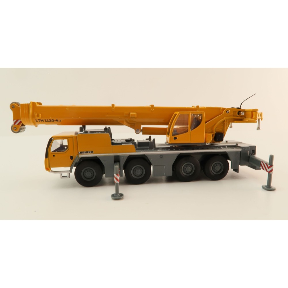 WSI 74-1000 - Liebherr LTM 1120 4.1 Mobile Crane Liebherr Colors - Scale 1:87