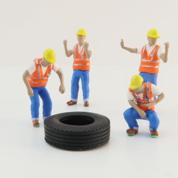 WSI 84-1003 - Figure Set 1 - 5x Figurines - Scale 1:50