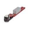 WSI 900033 - Mammoet Volvo FH4 GLOBETROTTER XL 8x4 LOWLOADER - 4 AXLE + 20 FT CONTAINER - Scale 1:87