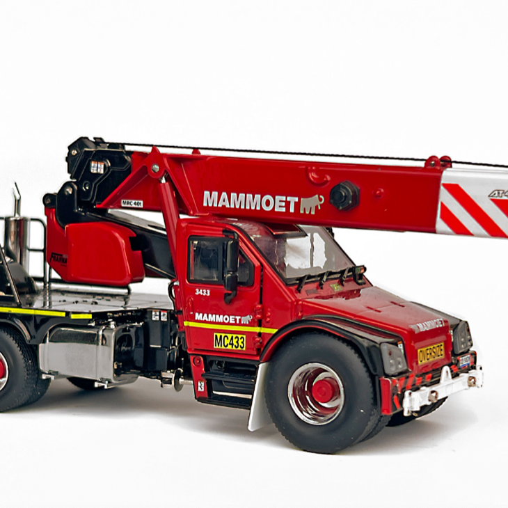 Weiss Brothers 410307 - Terex AT40 Franna Mobile Crane - Mammoet Livery - Scale 1:50